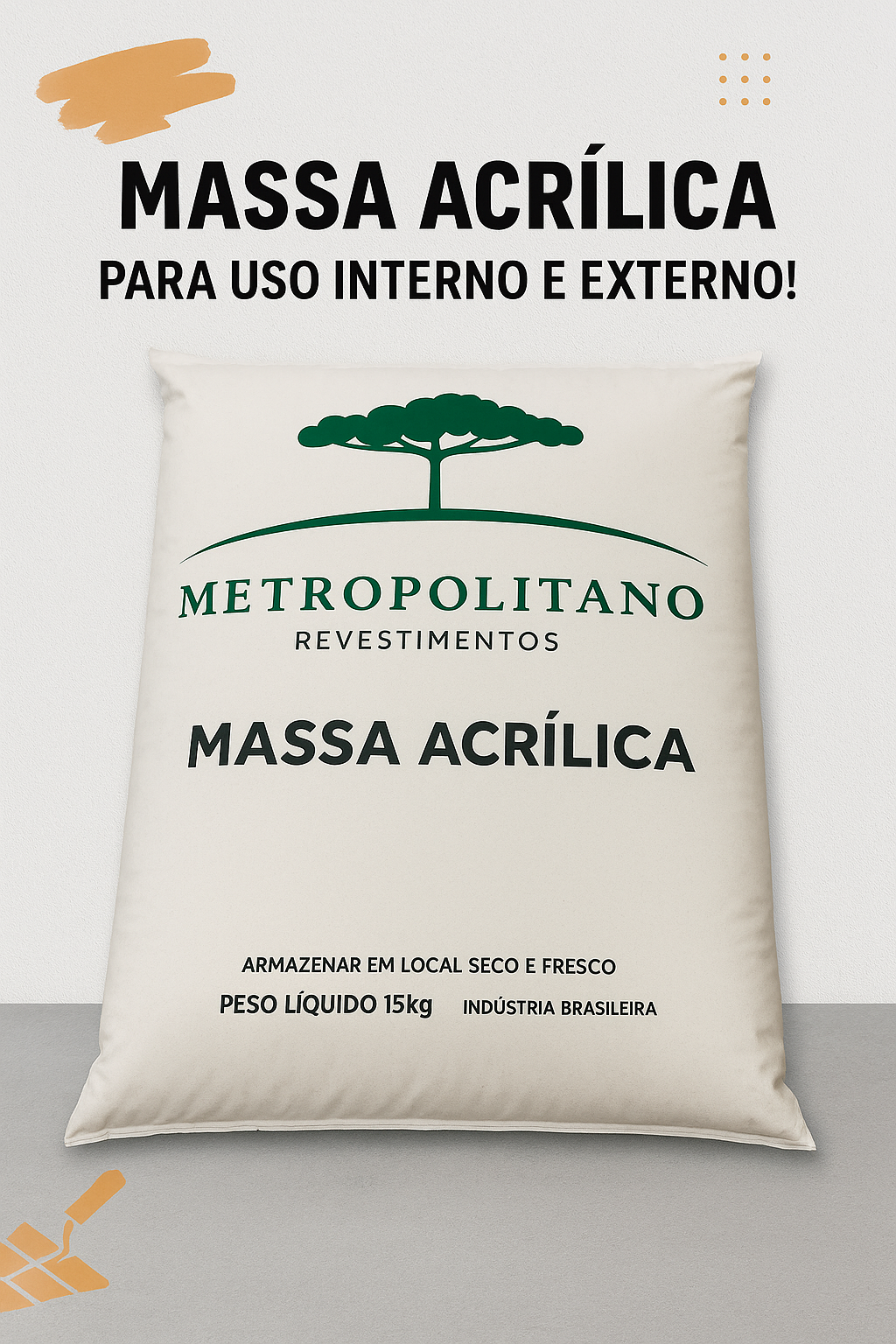 Item Massa Acrilica