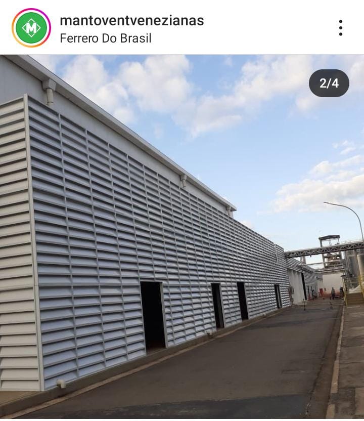 Item VENEZIANAS INDUSTRIAIS
