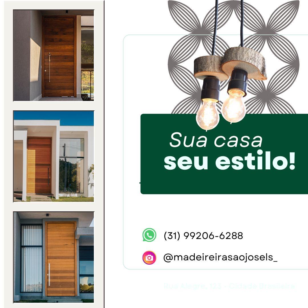 Item Portas maciças pivotantes