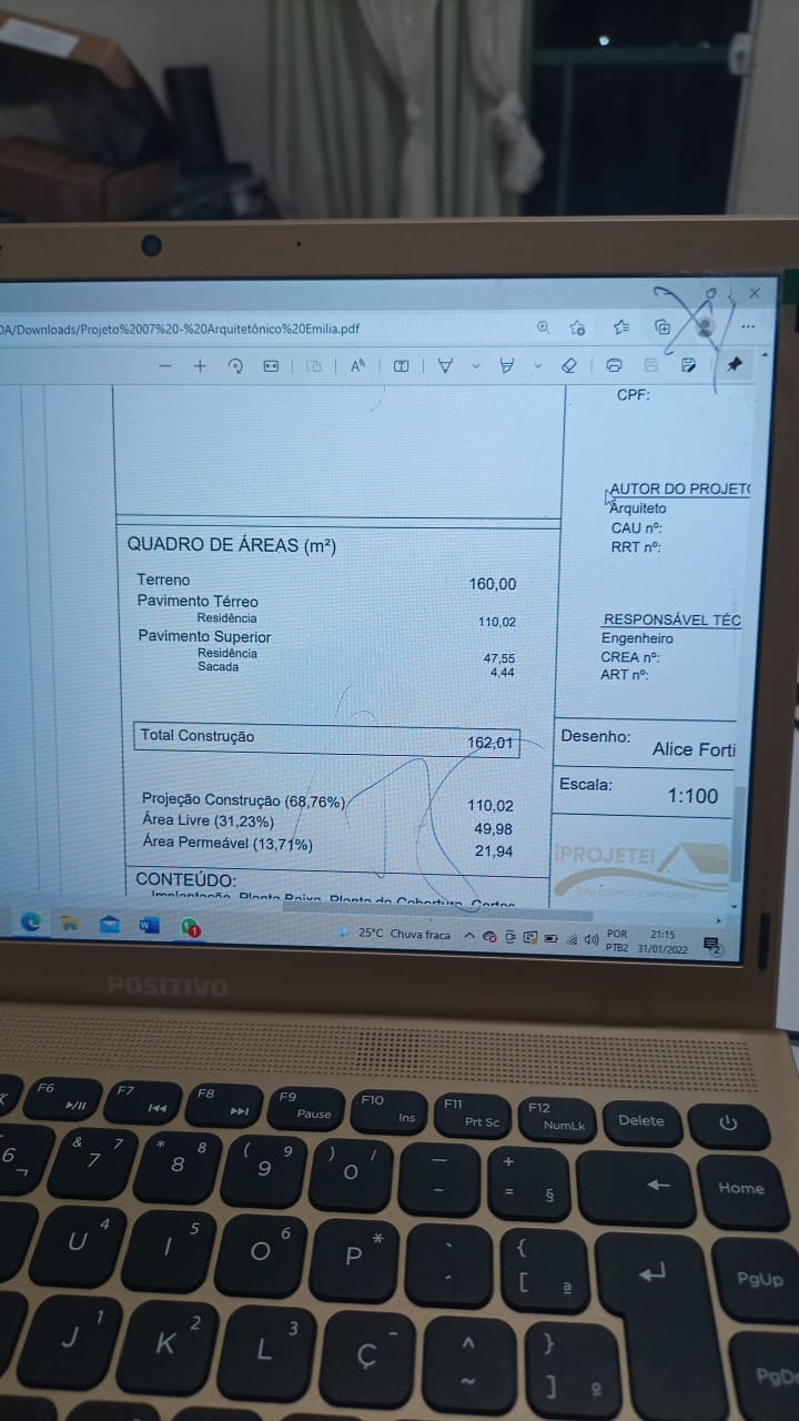 Item Análise de projetos e orçamentos