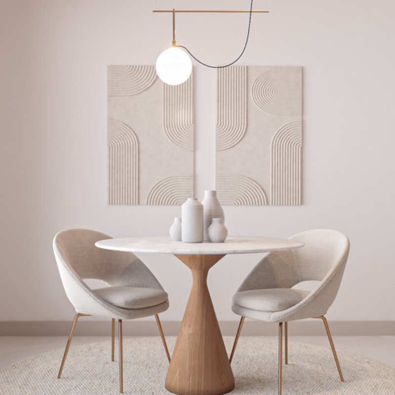 Item Rodapé Poliestireno Santa Luzia 454 Liso Fendi 100 X 13mm Br 2,40m