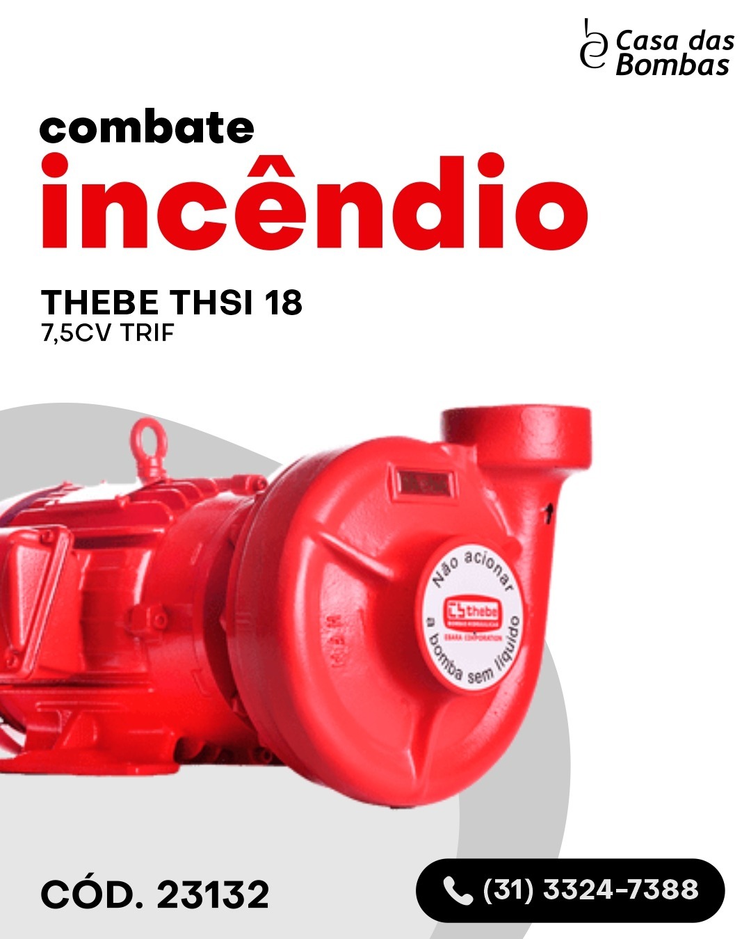 Item MOTOBOMBAS CENTRÍFUGAS