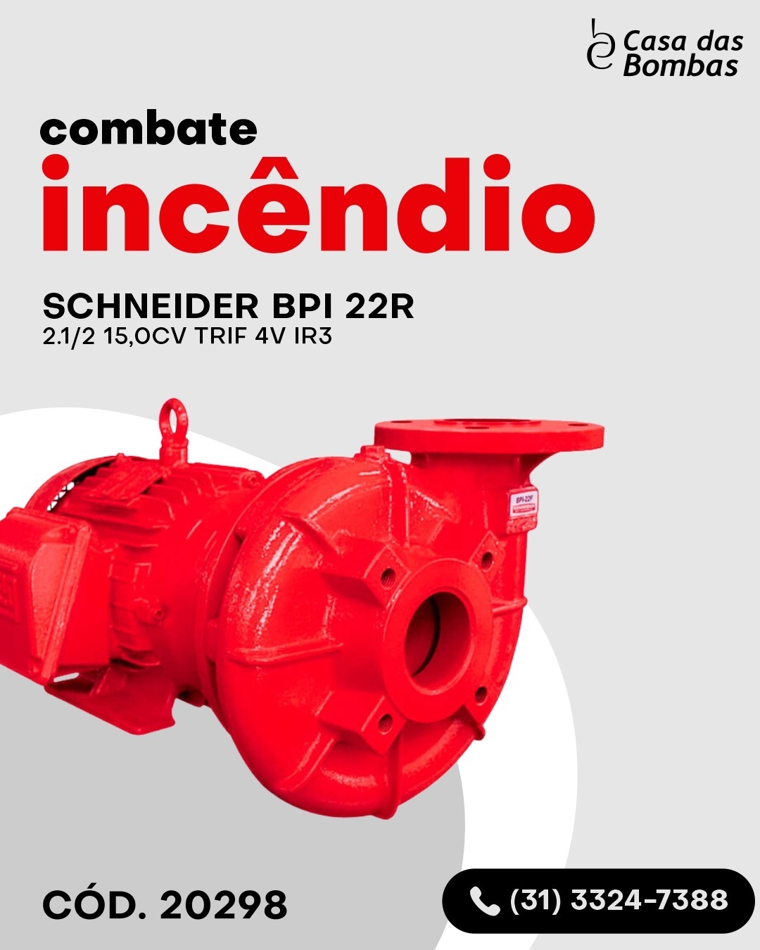 Item MOTOBOMBAS CENTRÍFUGAS