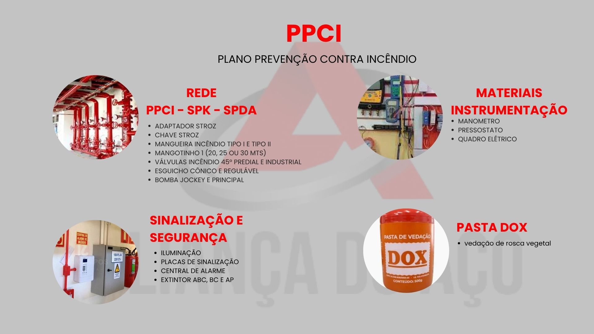 Item ALIANÇA DO AÇO