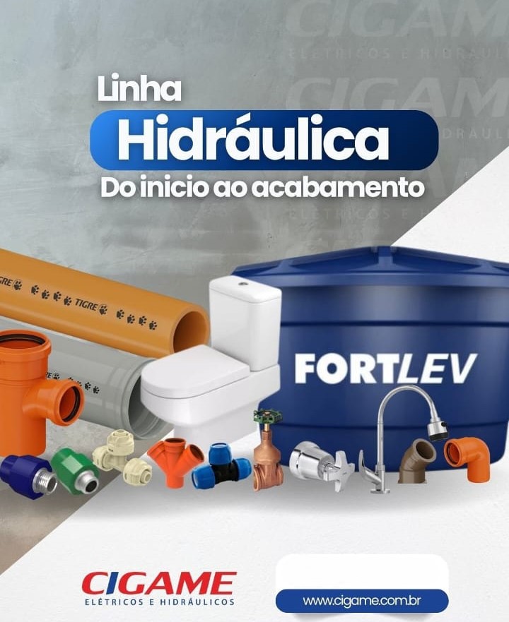 Item Material elétrico e hidráulico.