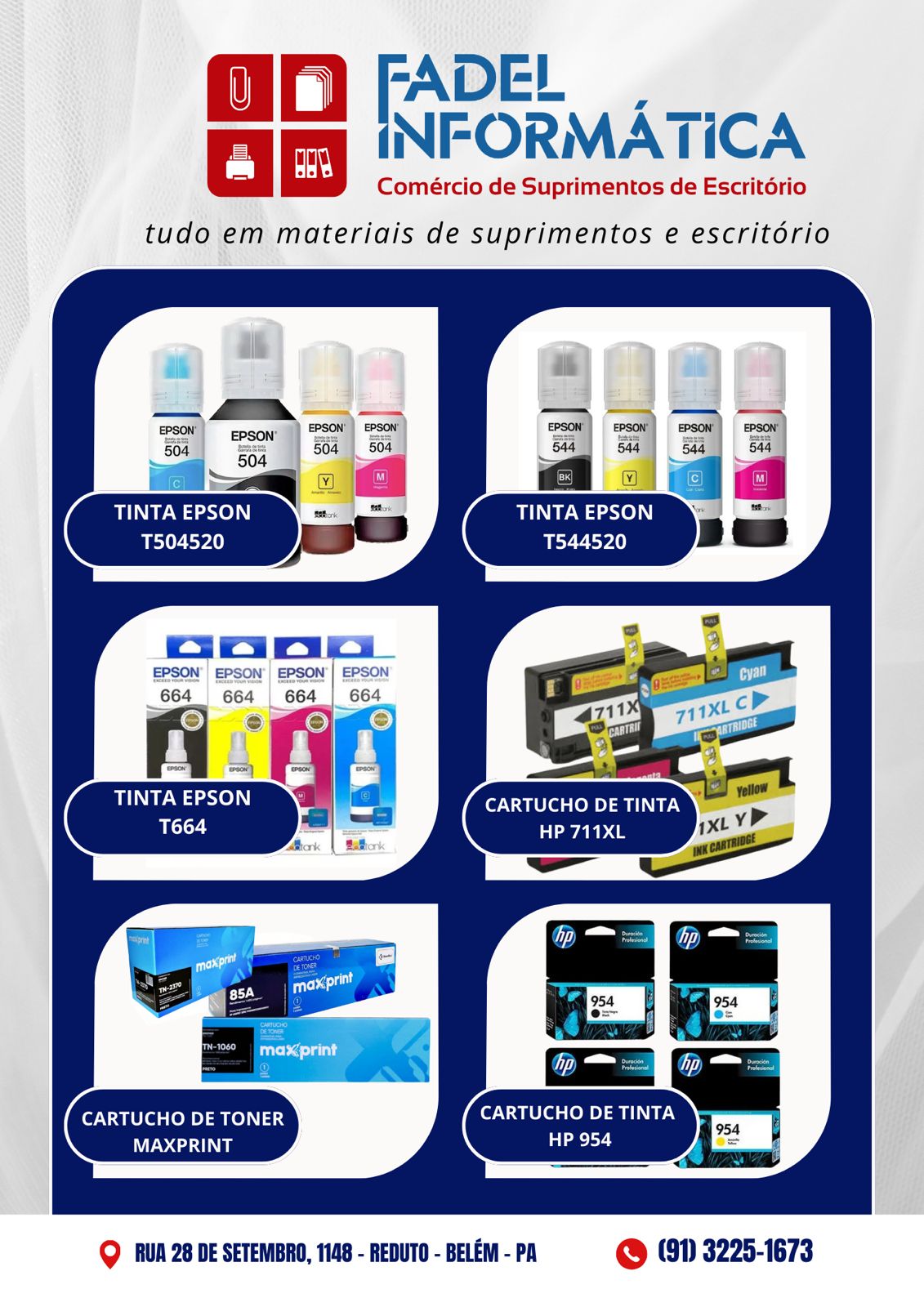 Item SUPRIMENTOS DE ESCRITORIO