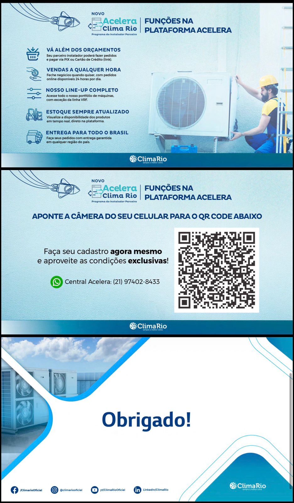 Item ar condicionados  , insumos
