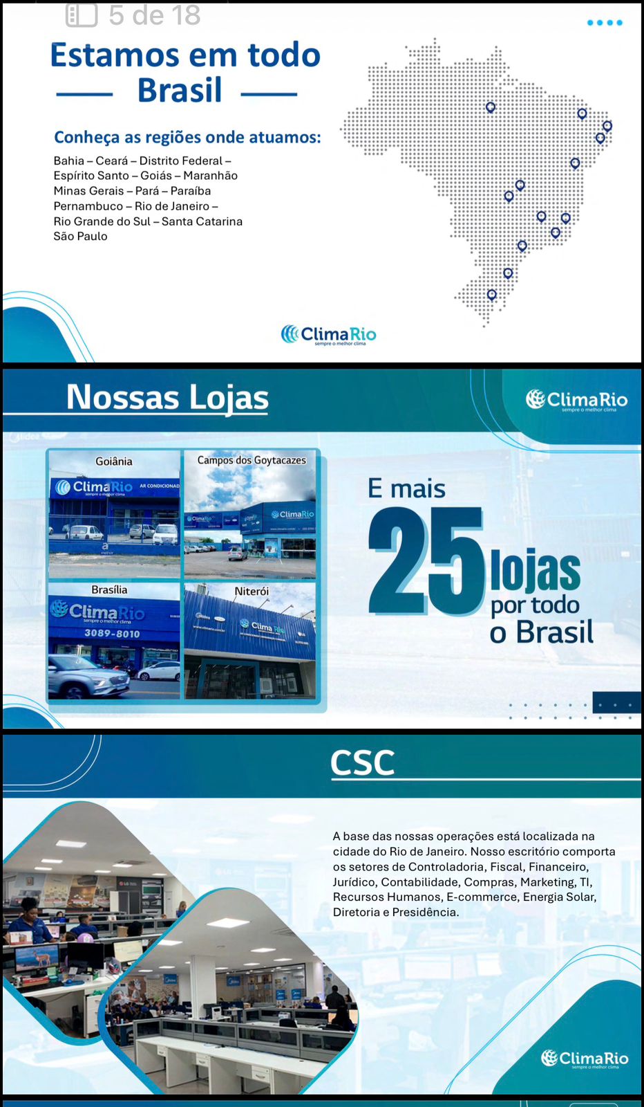 Item ar condicionados  , insumos