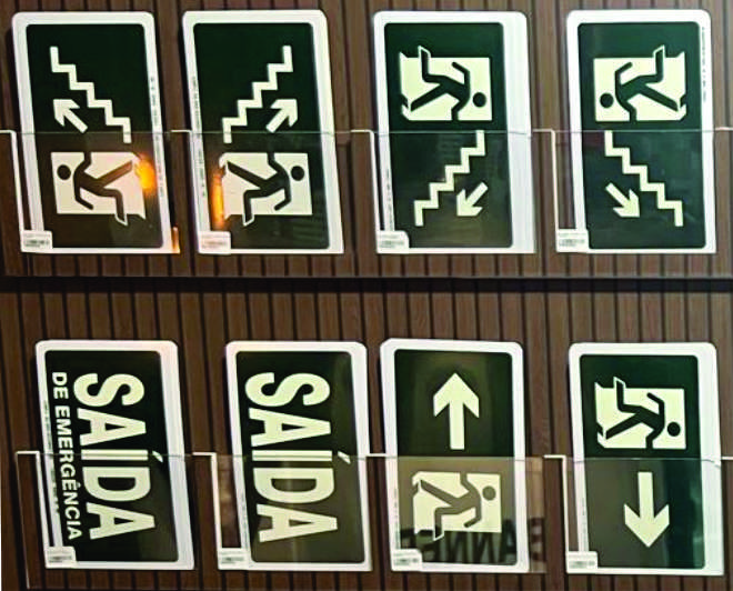 Item PLACAS DE SINALIZAÇÃO