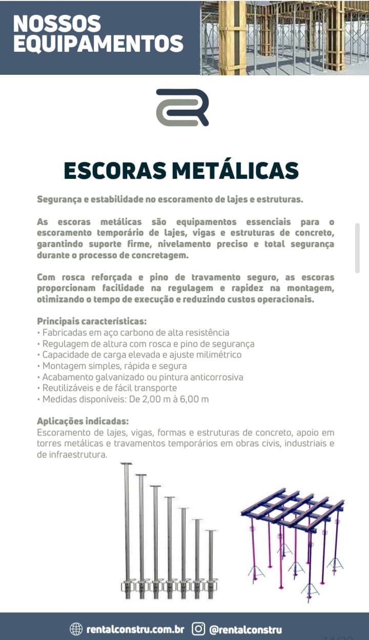 Item Portifólio de Equipamentos