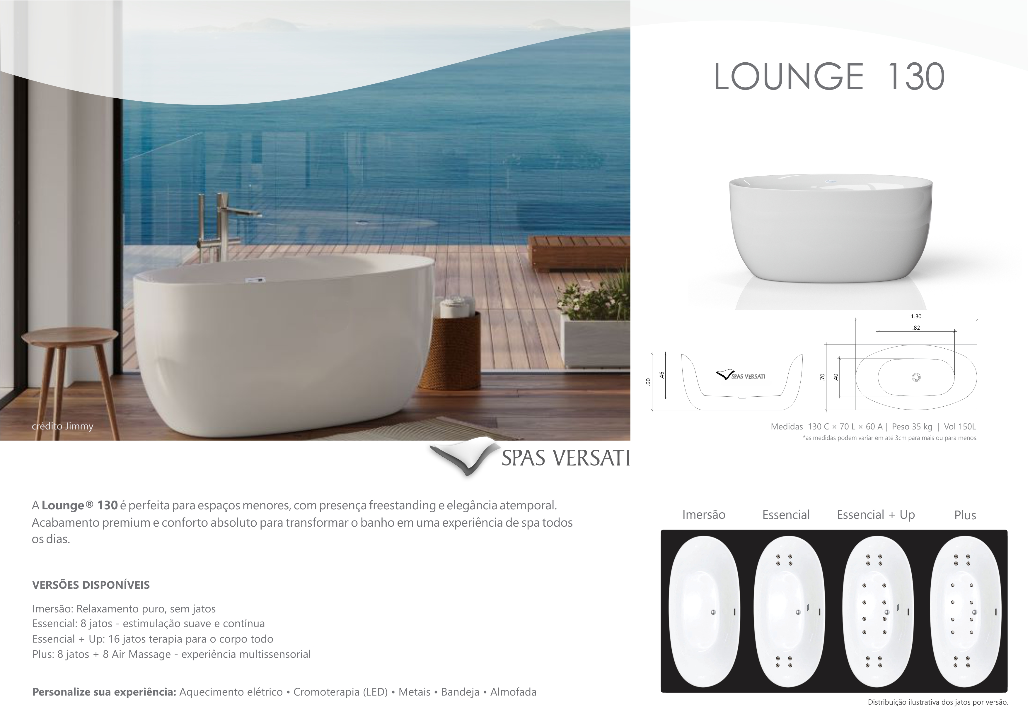 Item Lounge 1,30 | 1,70 e 1,80