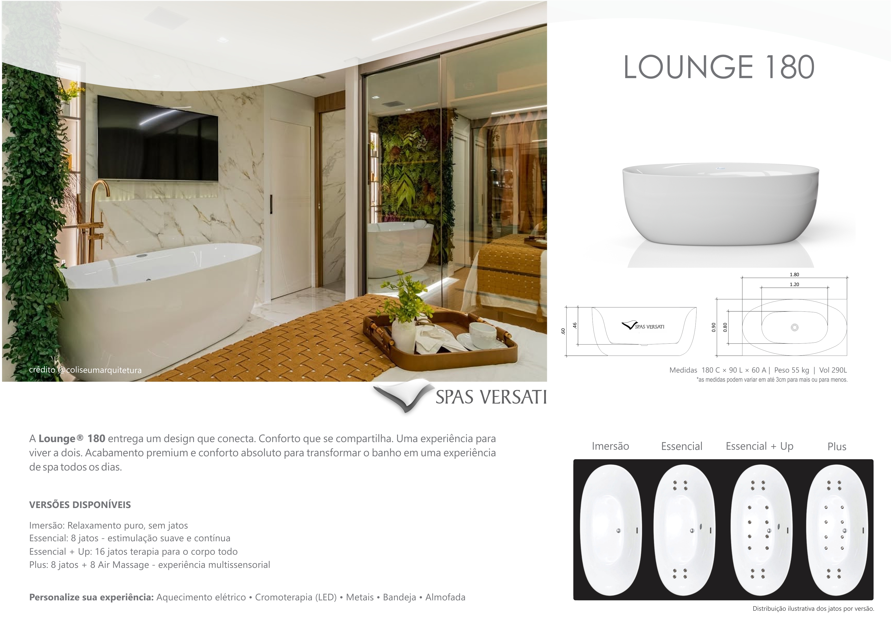Item Lounge 1,30 | 1,70 e 1,80