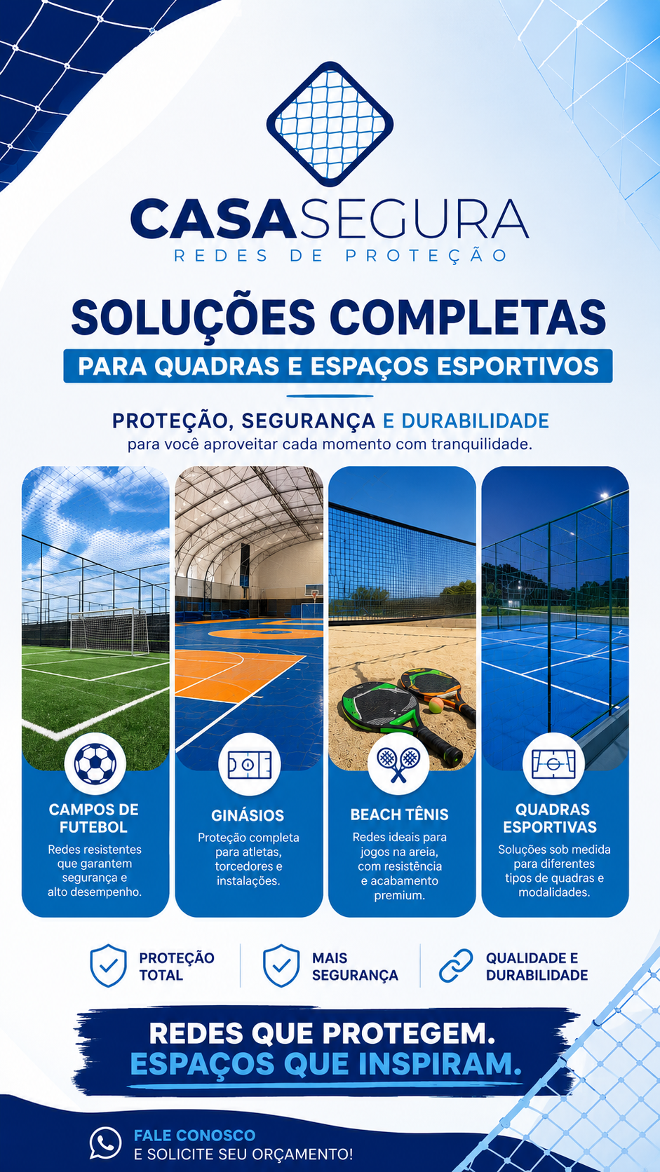 Item REDES DE SEGURANÇA ESPORTIVAS