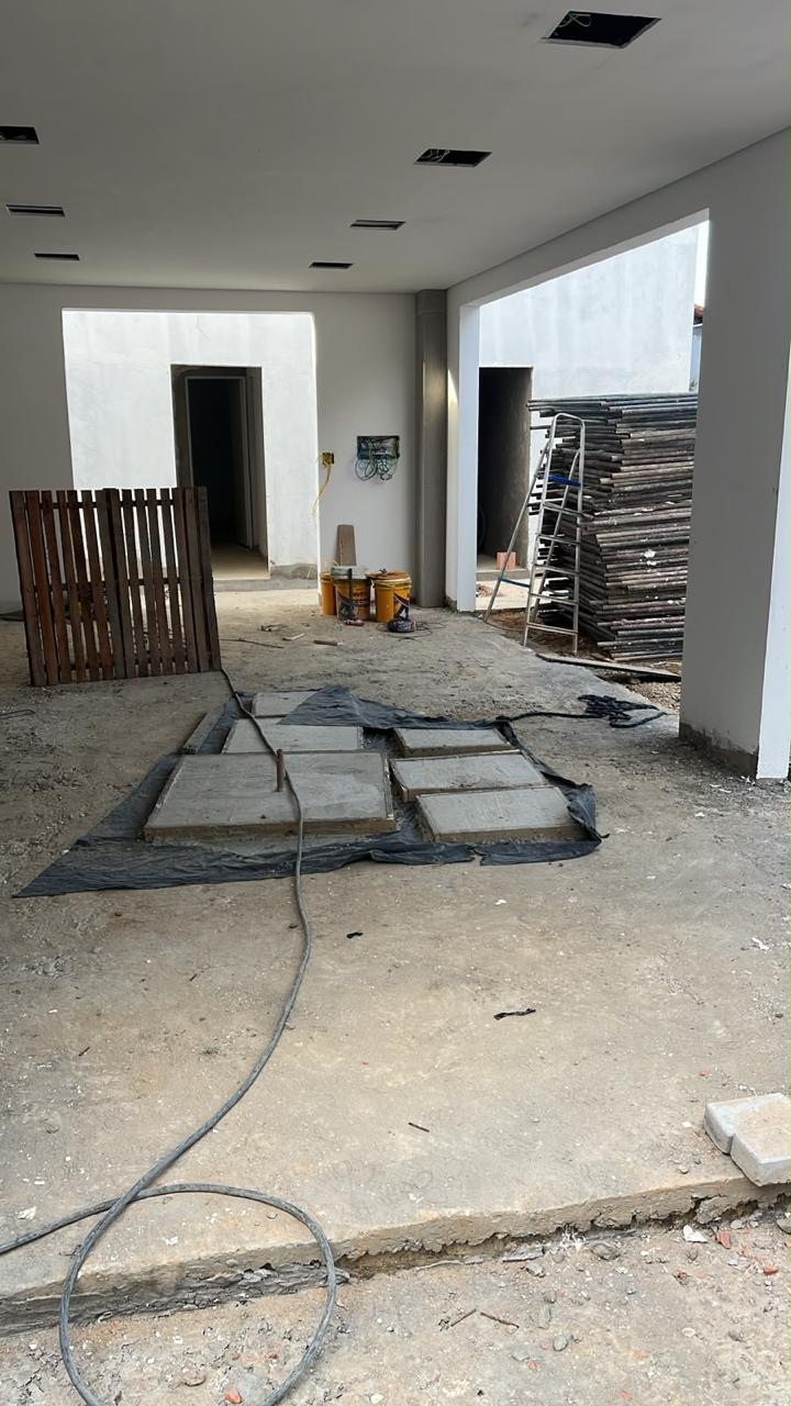 Item Obras em andamento !